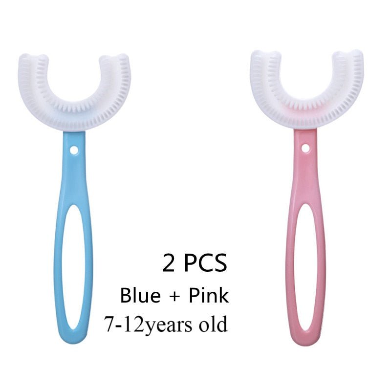 Kids U-Shape Toothbrush - LightsBetter