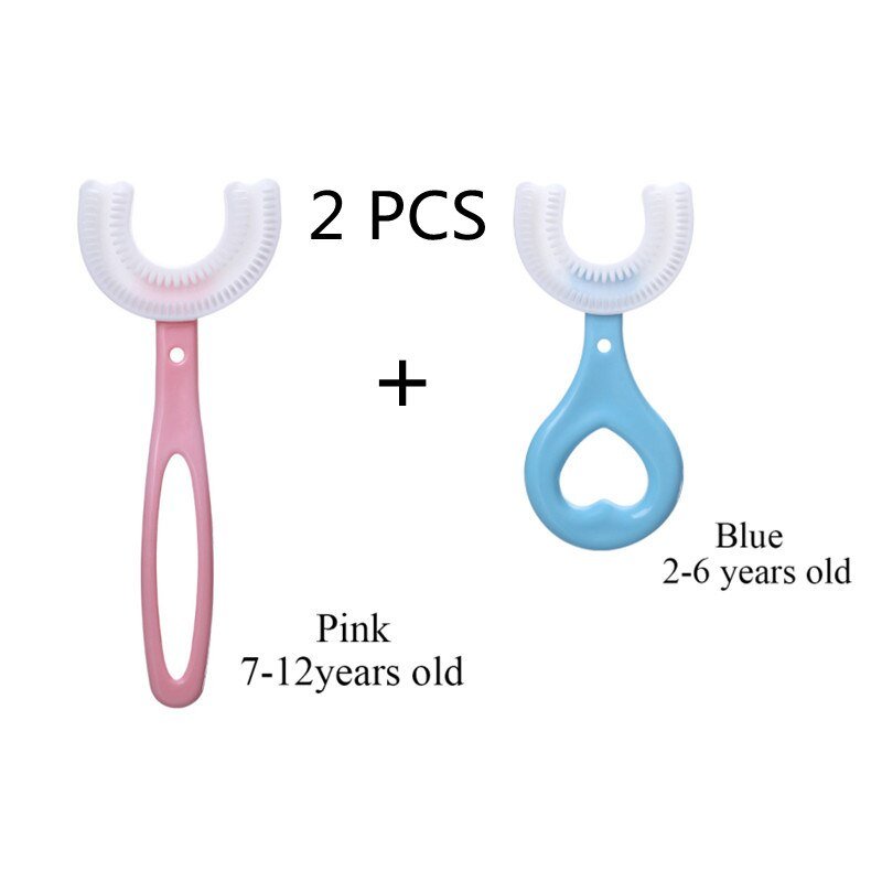 Kids U-Shape Toothbrush - LightsBetter