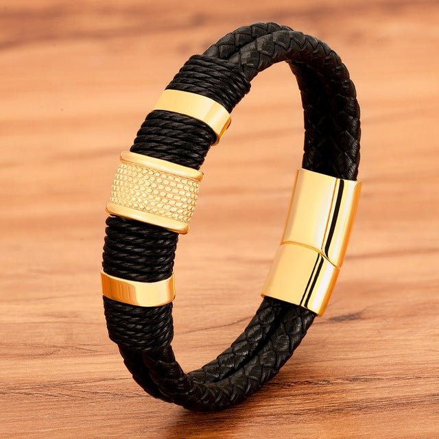Leather Charm Bracelet - LightsBetter