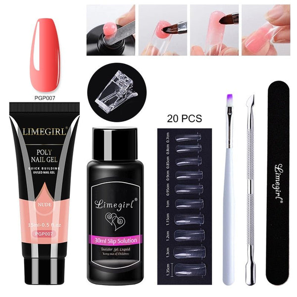 Luxury Polygel Nail Kit - LightsBetter
