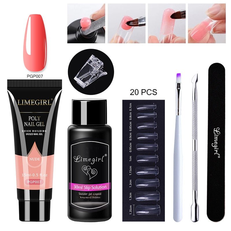 Luxury Polygel Nail Kit - LightsBetter