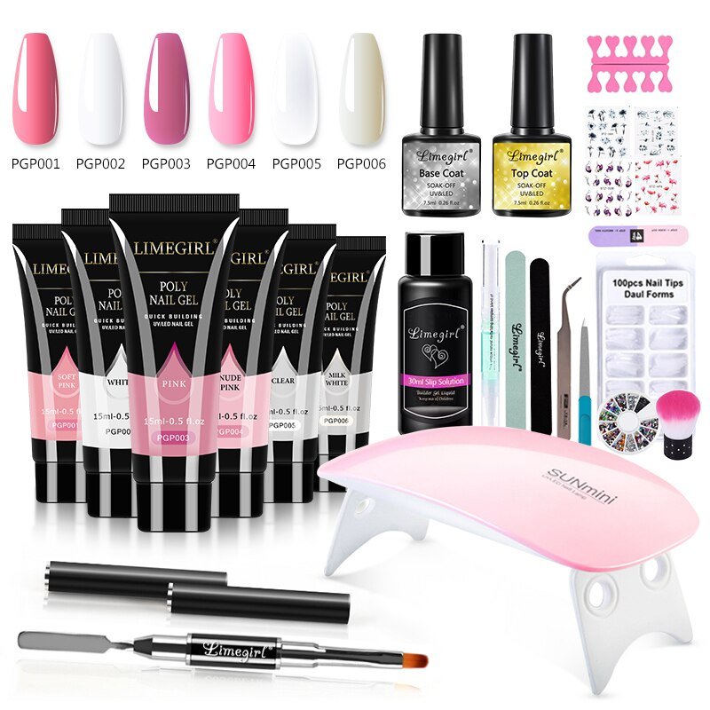 Luxury Polygel Nail Kit - LightsBetter