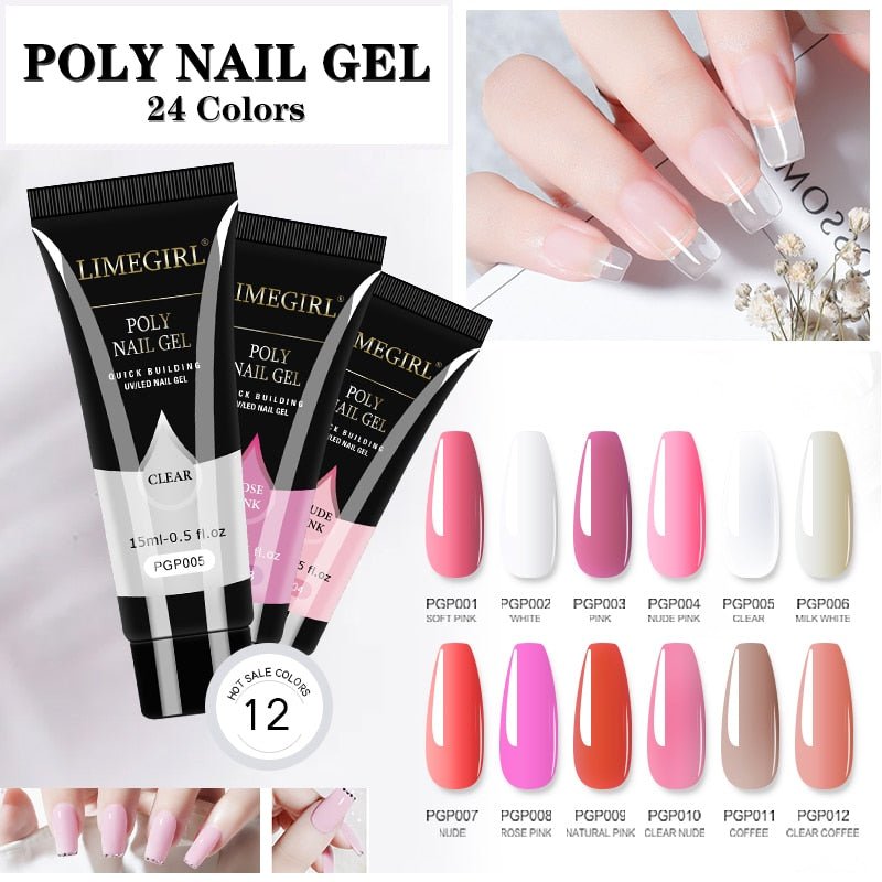 Luxury Polygel Nail Kit - LightsBetter