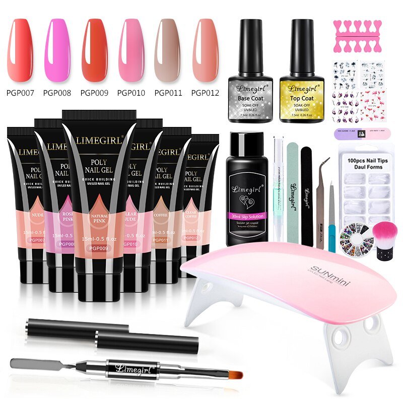 Luxury Polygel Nail Kit - LightsBetter