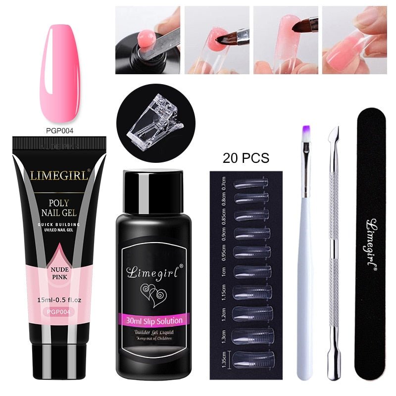 Luxury Polygel Nail Kit - LightsBetter