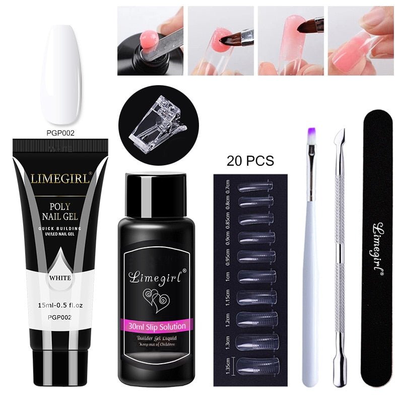 Luxury Polygel Nail Kit - LightsBetter