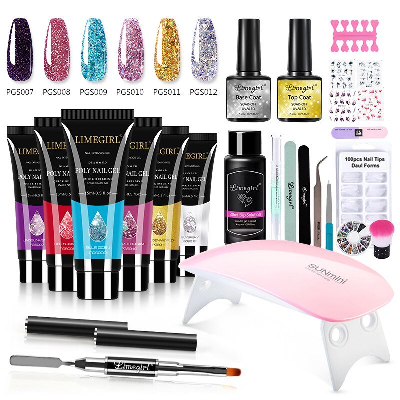 Luxury Polygel Nail Kit - LightsBetter