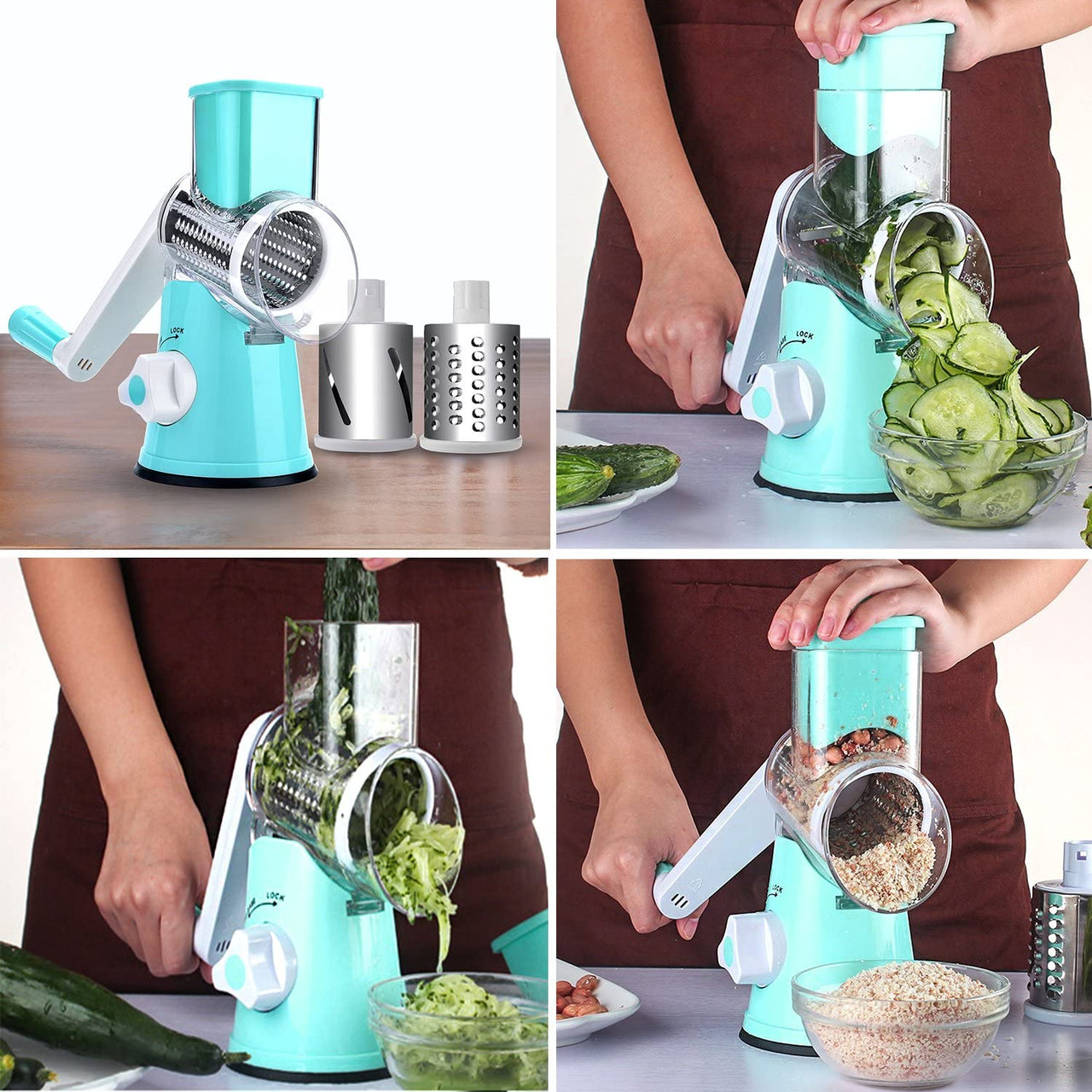 Magic Rotary Vegetable Slicer – LightsBetter