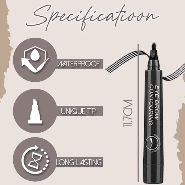 Magical Waterproof Brow Pen / Buy 1 Get 1 Free - LightsBetter