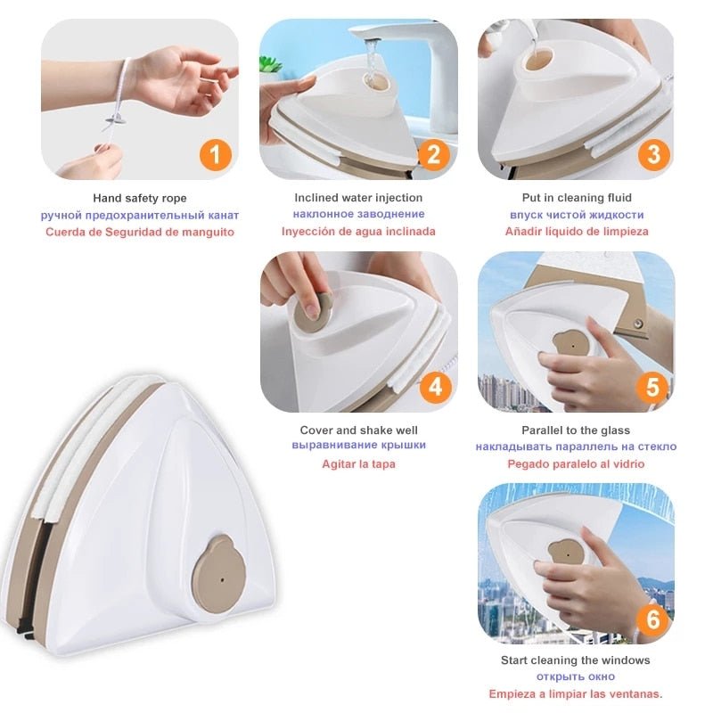 Magnetic Window Wiper - LightsBetter