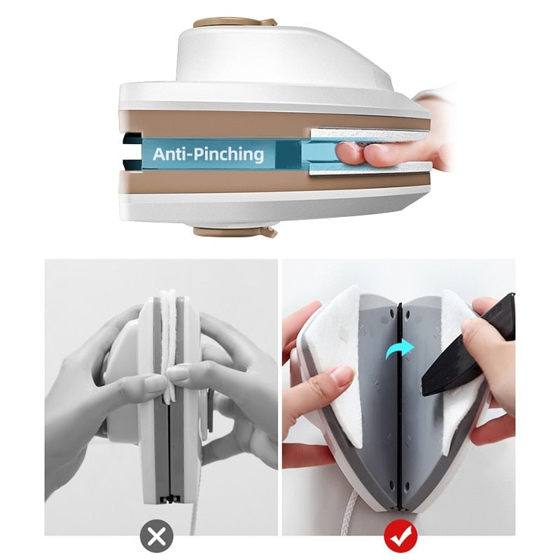 Magnetic Window Wiper - LightsBetter