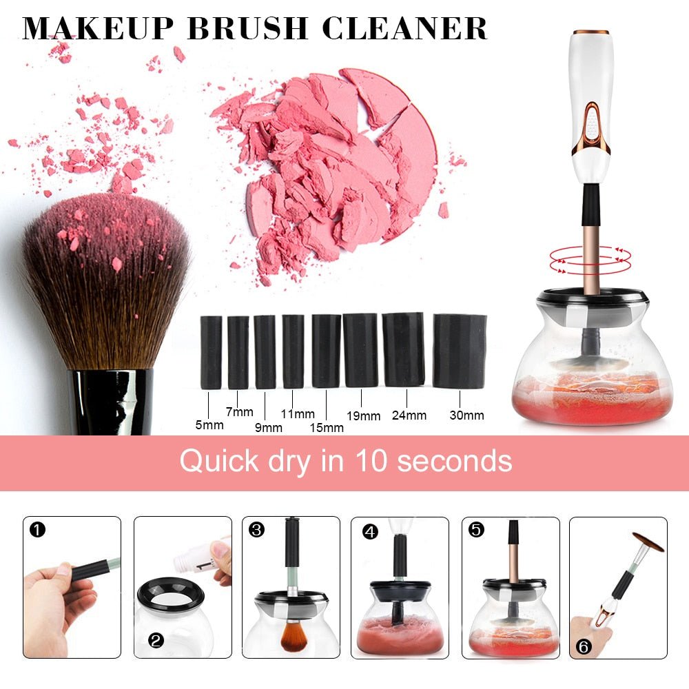Makeup Brush Cleaner and Dryer for Clear, Healthy Skin – LightsBetter