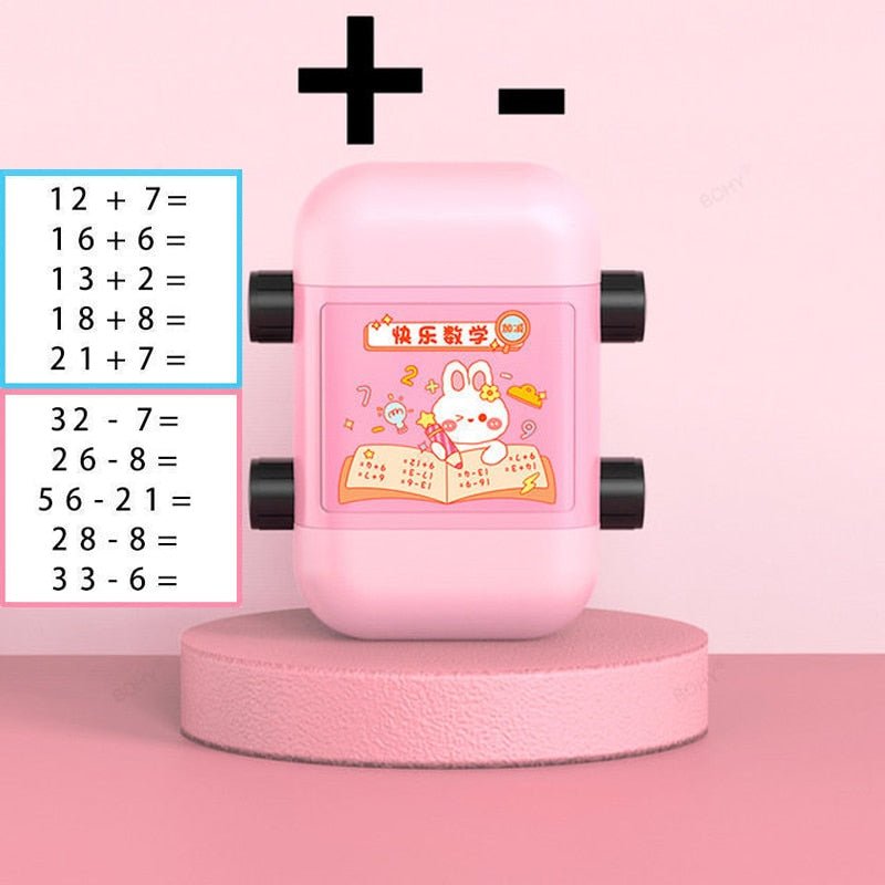 Math Teaching Stamp Roller - LightsBetter