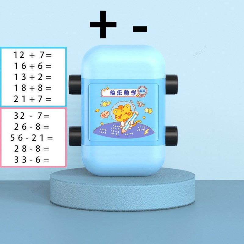 Math Teaching Stamp Roller - LightsBetter