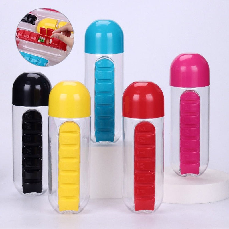 Medicine Box and Water Bottle - LightsBetter