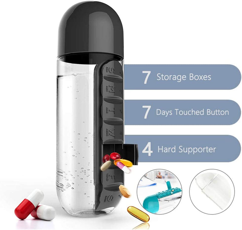 Medicine Box and Water Bottle - LightsBetter