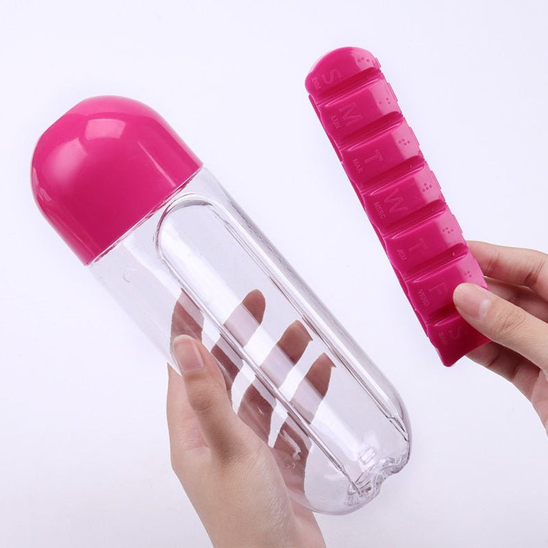 Medicine Box and Water Bottle - LightsBetter