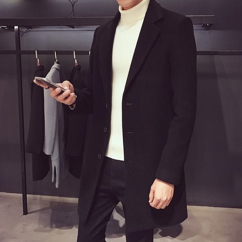 Men Casual Coat - LightsBetter
