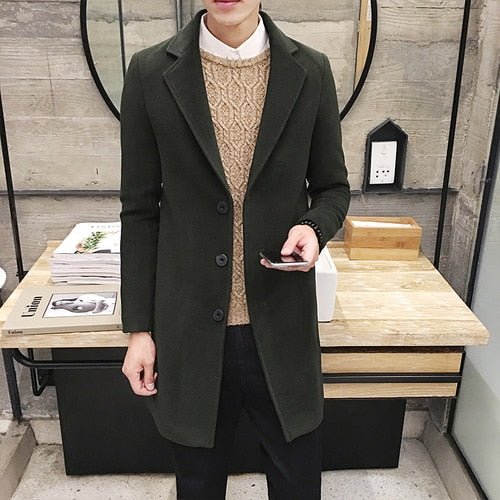 Men Casual Coat - LightsBetter