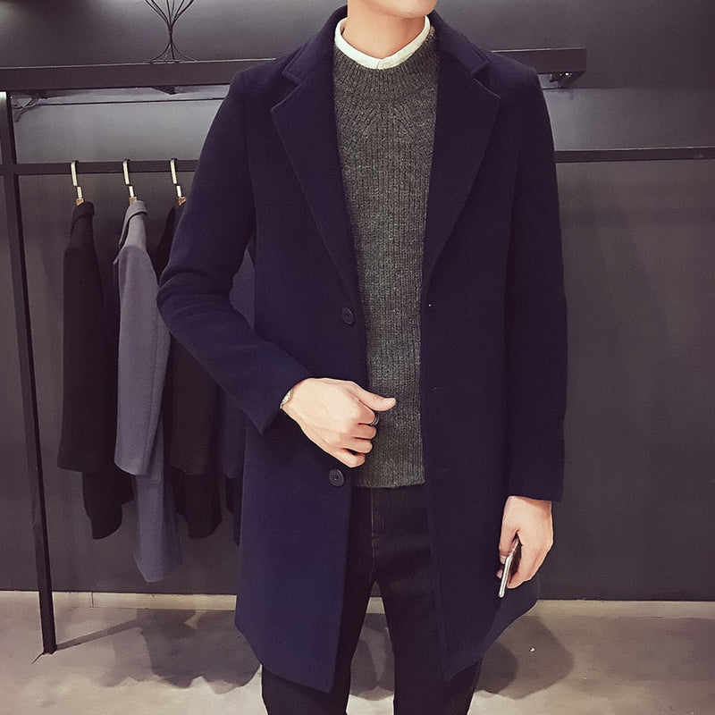 Men Casual Coat - LightsBetter