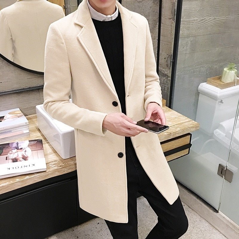 Men Casual Coat - LightsBetter