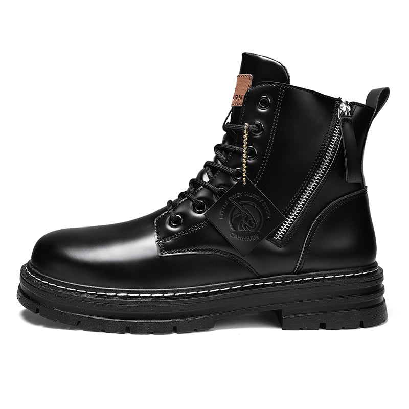 Men Leather Waterproof Boot - LightsBetter
