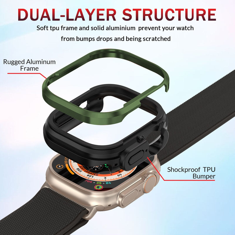 Metal Apple Watch Case - LightsBetter