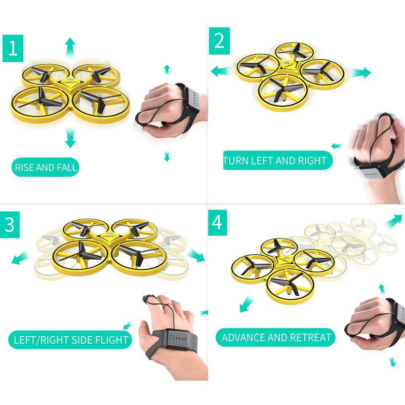 Mini Quadcopter Drone - LightsBetter