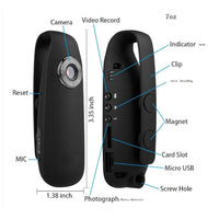 Thumbnail for Mini Wifi Camera Clip Design Portable Full HD - LightsBetter