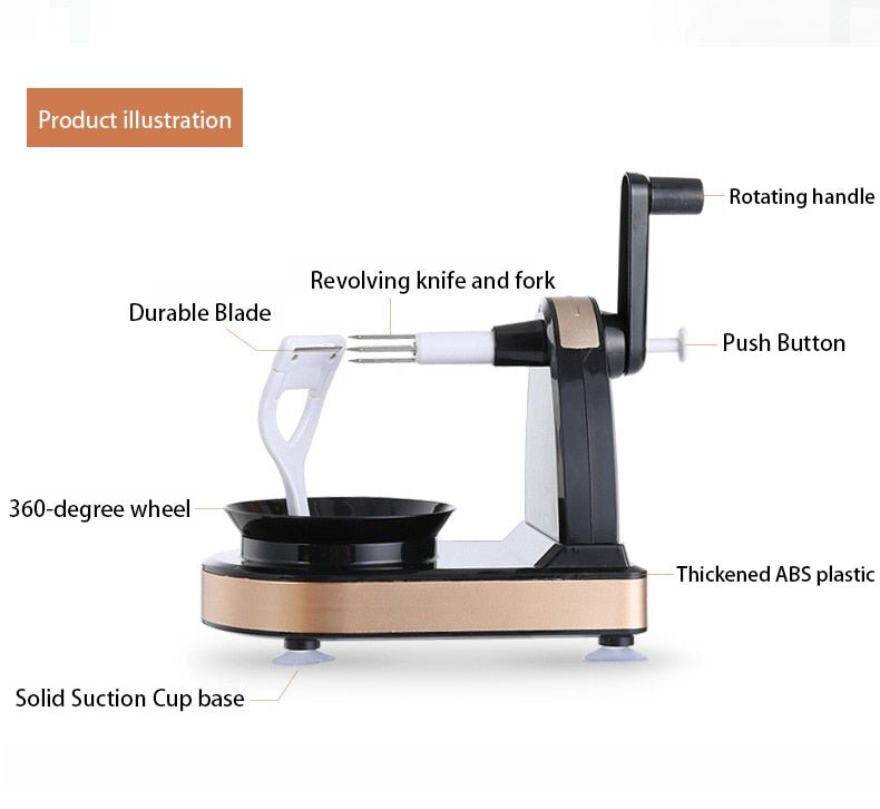 Multifunctional Fruit Peeler - LightsBetter