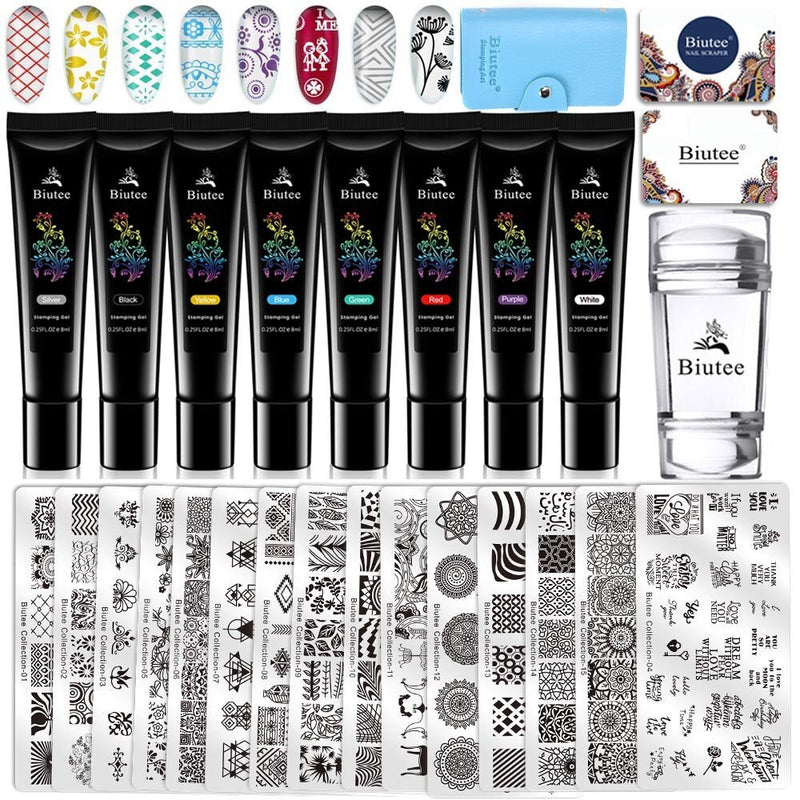 Nail Art Stamping Kit - LightsBetter