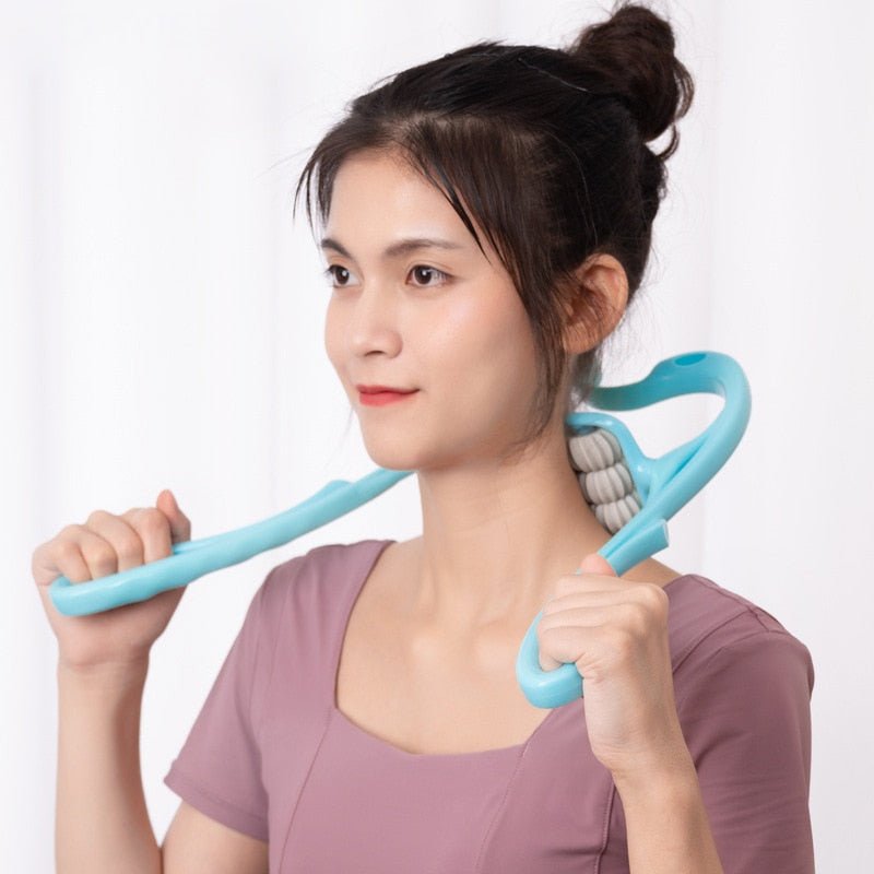 Neck Massager Roller - LightsBetter