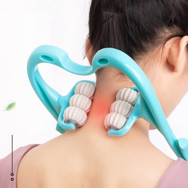 Neck Massager Roller - LightsBetter