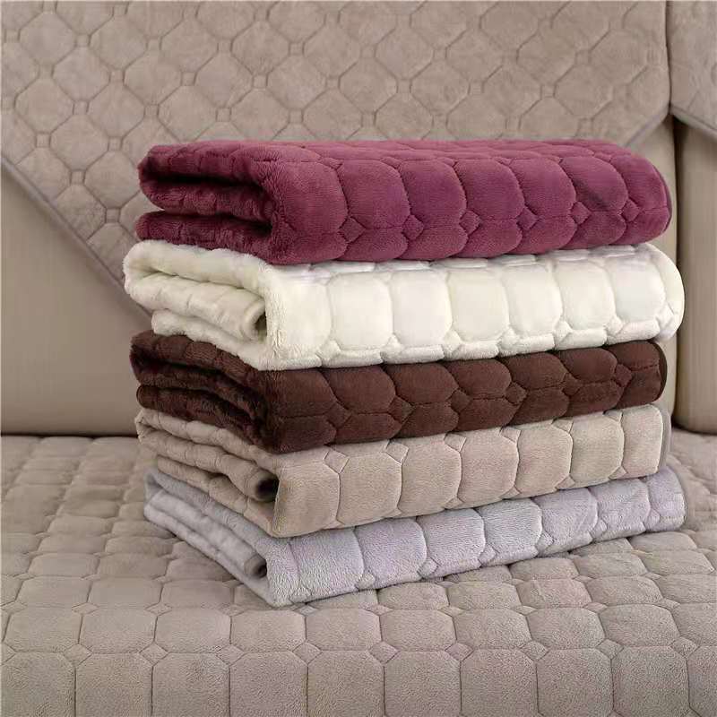 Non-slip Sofa Cover / Flannel - LightsBetter