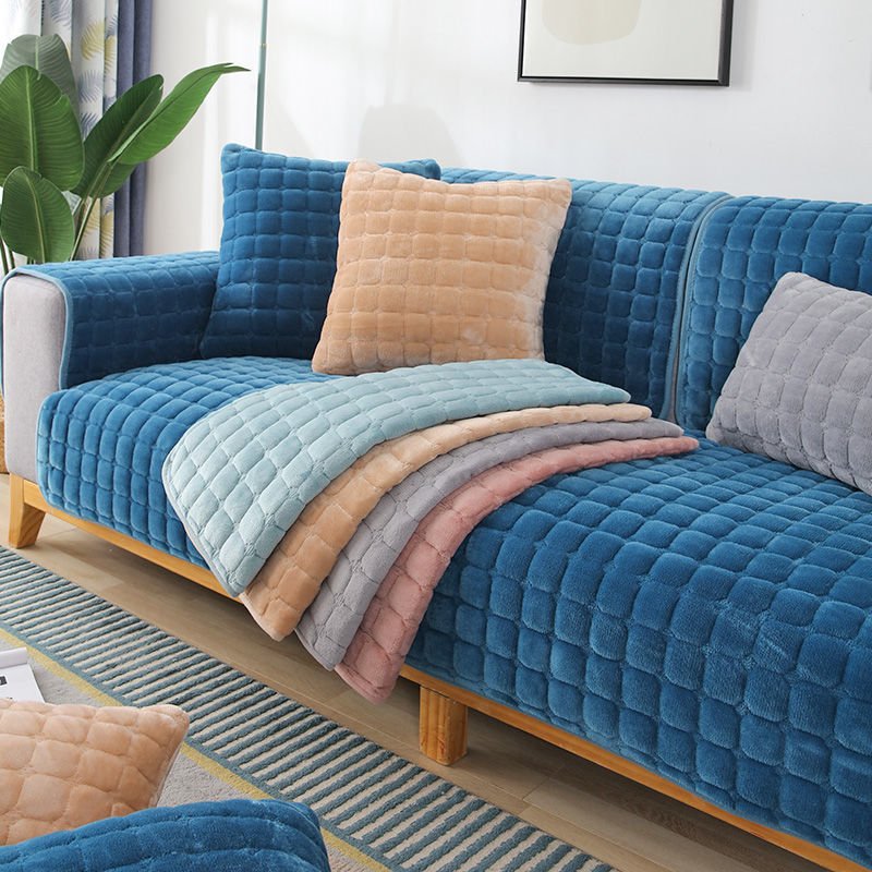 Non-slip Sofa Cover / Flannel - LightsBetter