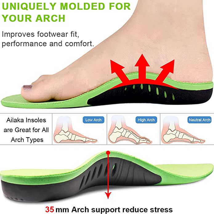 Orthopaedic Gel Insoles - LightsBetter