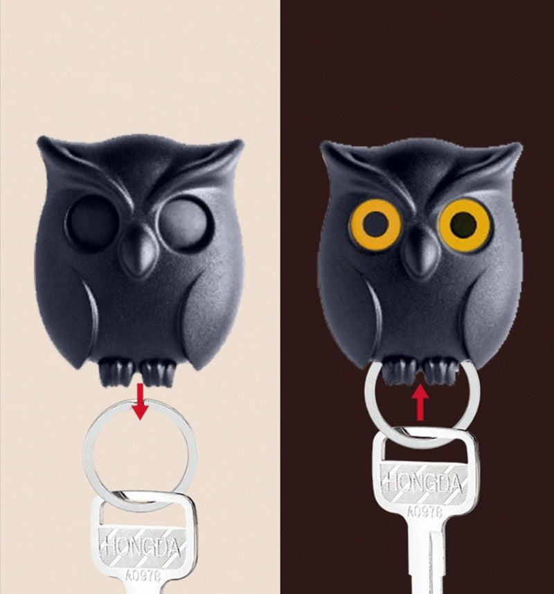 Owl Magnetic Wall Key Holder - LightsBetter