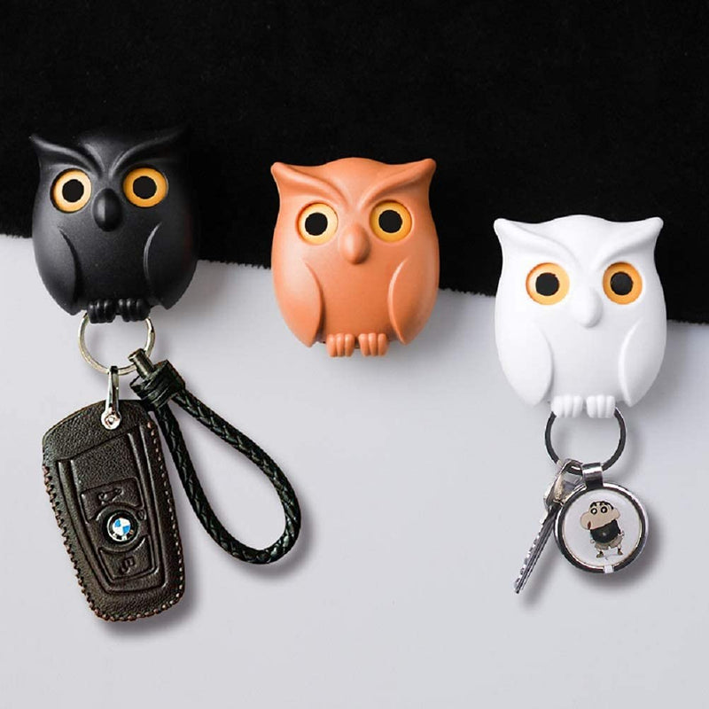 Owl Magnetic Wall Key Holder - LightsBetter