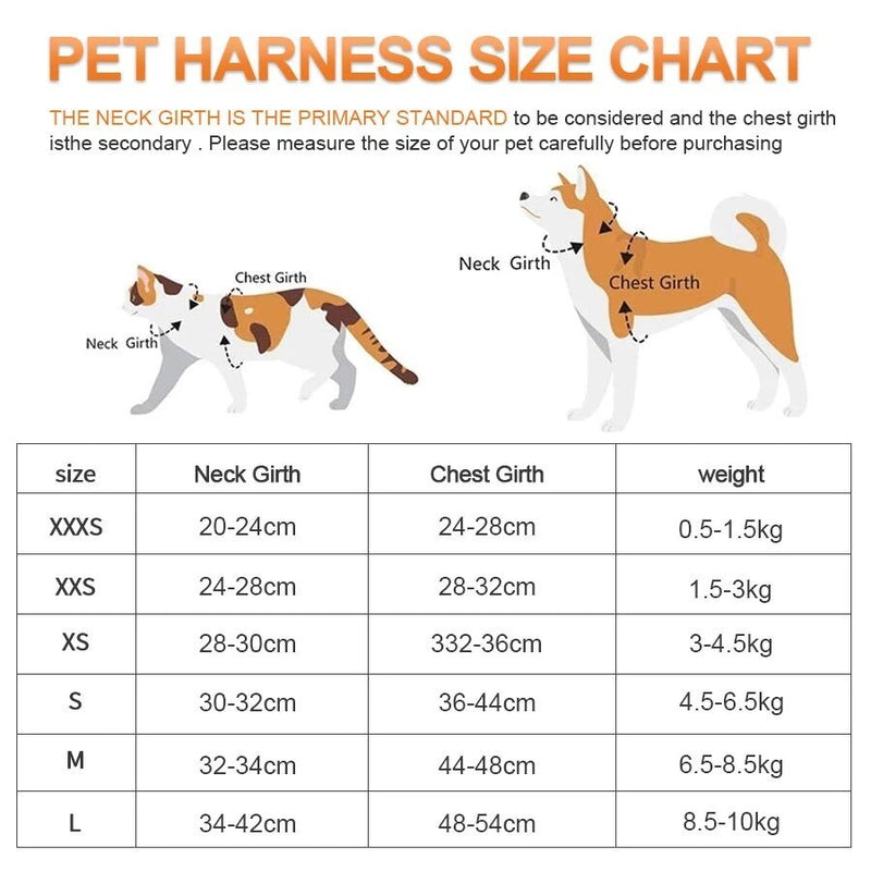 Pet harness and leash - LightsBetter