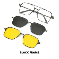 Thumbnail for Polarized Magnet Clips Sunglasses - LightsBetter