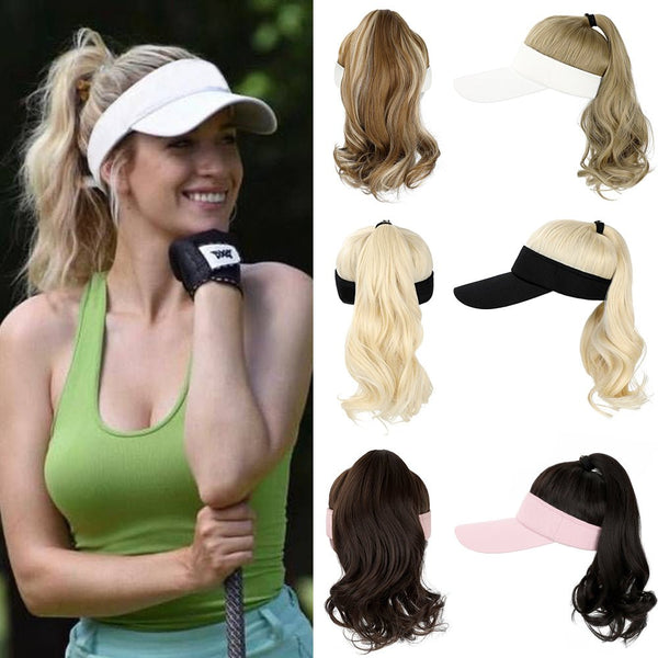 Ponytail Cap Hair Wig - LightsBetter