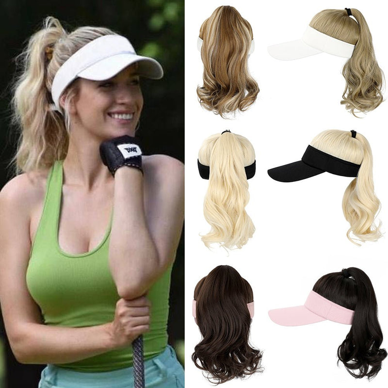 Ponytail Cap Hair Wig - LightsBetter