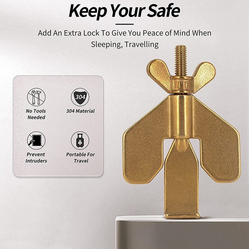 Portable Door Lock - LightsBetter