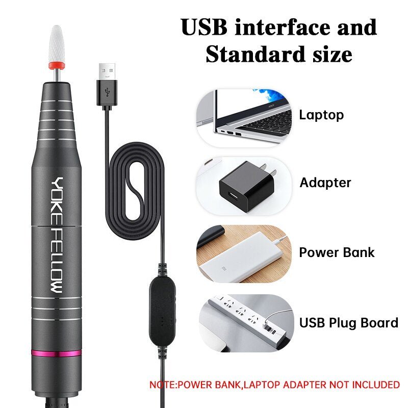 Portable Electric Nail Drill - LightsBetter