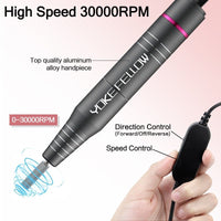 Thumbnail for Portable Electric Nail Drill - LightsBetter