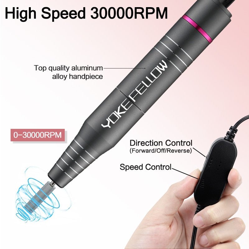 Portable Electric Nail Drill - LightsBetter