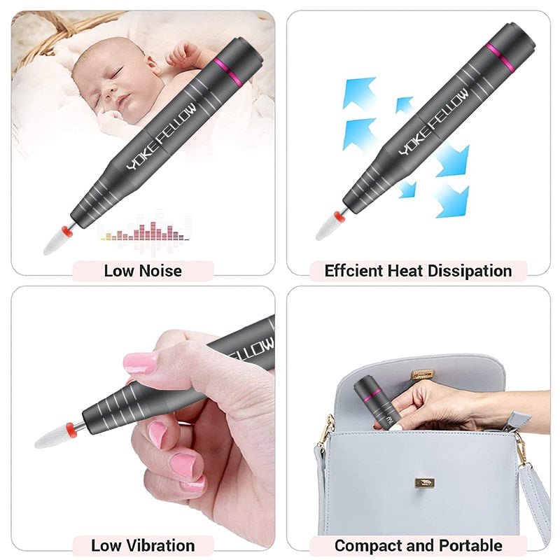 Portable Electric Nail Drill - LightsBetter