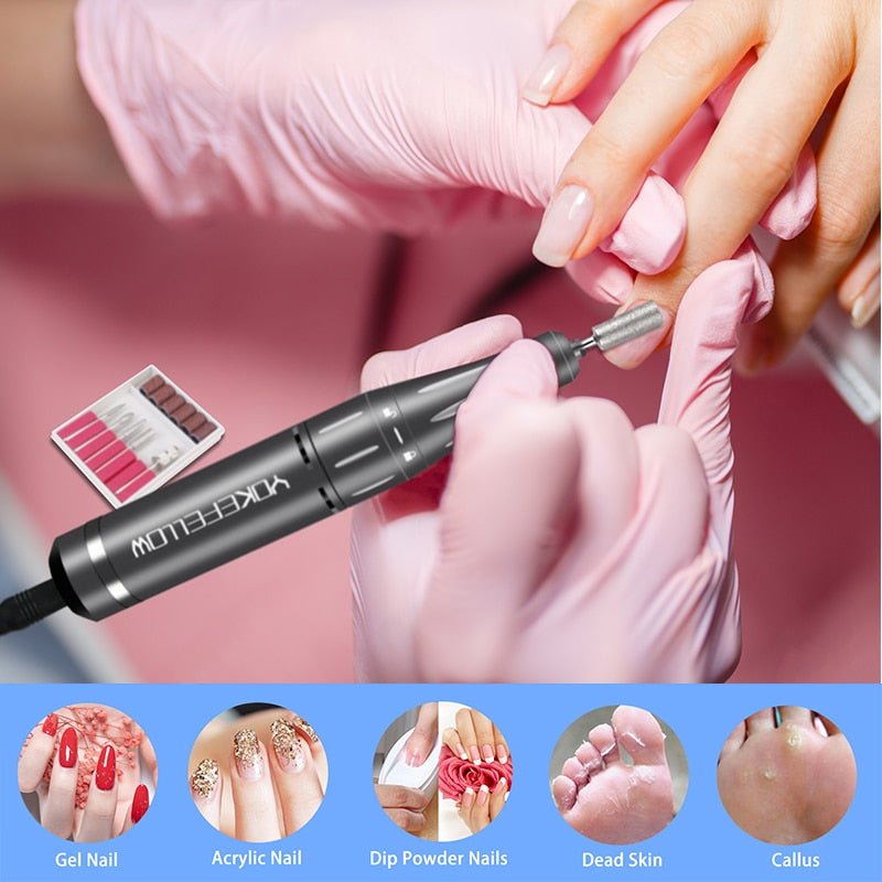 Portable Electric Nail Drill - LightsBetter