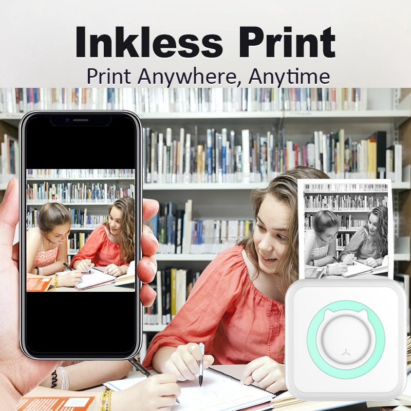 Portable Mini Thermal Printer - LightsBetter