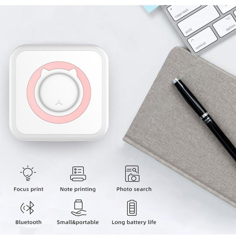 Portable Mini Thermal Printer - LightsBetter